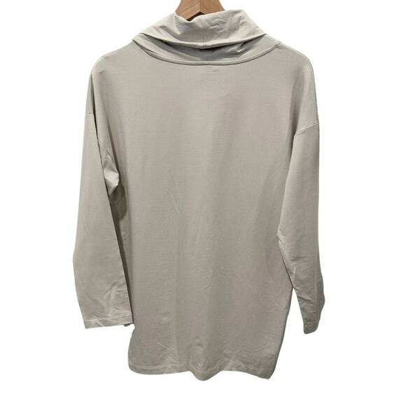 NWT Banana Republic Cowl-Neck Sweatshirt Selenite M - Picture 7 of 9